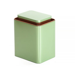 Чайница "Зелёная", 10х9х7 см